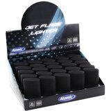  Upaljač elektronski gumirani mat atomic jet flame rubber trober 2516000 crna | Shoptok.si