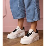 D/CEO marka niezdefiniowana Beige sports sneakers on Luneta platform | Shoptok.si