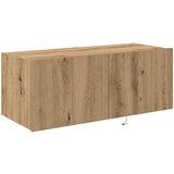 TV zidni ormar s LED svjetlima Umjetnički hrast 80 x 35 x 31 cm | Eponuda.com