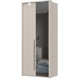 Jela Jagodina plakar sa ogledalom P2B-1OG/OP - kolekcija opera - kašmir mat lak/kašmir mat lak - 97x226x60cm | ePonuda.com