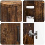  Set kupaonskih ormara od 2 dijela UTRECHT Dimljeni hrast | shoptok.hr