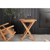 Venture Home Kenya vrtni stolić ⌀70 cm, prirodna boja drva | shoptok.hr