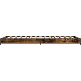  Krevetna konstrukcija Dimljeni hrast 80 x 200 cm | shoptok.hr
