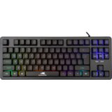 Baracuda KRILL 87 Tastatura Membranska RGB US, Crna | Eponuda.com