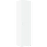 Furnova Visoka omara bela 45x42,5x185 cm inženirski les, (21955069) | Shoptok.si