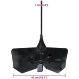vidaXL za plug crni metalni | Eponuda.com