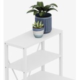  Kutni radni stol s policama Leader 5.9 Bijeli 145 cm | shoptok.hr
