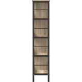 vidaXL Knjižna polica Sonoma hrast 82 x 32 x 144,5 cm Konstruiran les | Shoptok.si