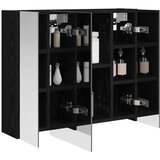  Kopalniška ogledalna omara Črna Orehovina 60 x 14,5 x 50 cm, (5000233253) | Shoptok.si