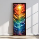 Wallity Zidna slika LONG029-S/120-40, 40 x 120 cm | Eponuda.ba
