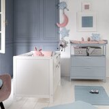 Roba Siva otroška komoda s previjalnim pultom 87x100x75 cm Hamburg – | Shoptok.si