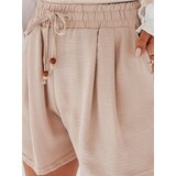 DStreet Spodenki damskie materiałowe SUMMER TRIP khaki | Shoptok.si