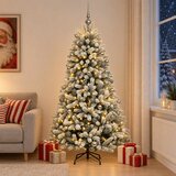  Umjetno božićno drvce s kuglicama 300 LED lampica | shoptok.hr