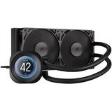Corsair Nautilus 240 RS LCD Processor All-in-one liquid cooler 12 cm Black 1 pc(s) | shoptok.hr