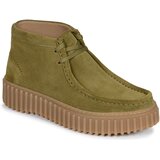 Clarks Čevlji Derby Torhill Moss Zelena | Shoptok.si