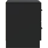  Noćni ormar Crna 43 x 34,5 x 44,5 cm Konstruirano drvo | shoptok.hr