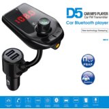 FM transmiter D5 usb tf bluetooth 5.0 12-24V handsfree crni | ePonuda.com