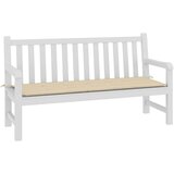  Jastuk za vrtnu klupu bež 150x50x2 cm od tkanine Oxford | shoptok.hr