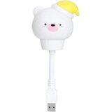  Noćna lampa za dečiju sobu Meda, USB, Bela Cene