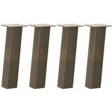  Noge stolića za kavu 4 kom antracit 42 cm čelikstol | shoptok.hr