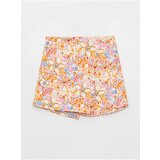 LC Waikiki Girl's Elastic Waist Floral Short Skirt cene