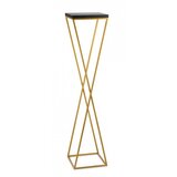  Stalak za cveće LOFT 100x24 cm zlatna/crna | Eponuda.com