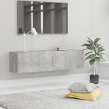 vidaXL TV ormarić siva boja betona 120 x 30 x 30 cm od iverice Cijene