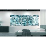 Slika - Tree and Waves (5 Parts) Blue 200x80 | shoptok.hr