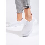 Shelvt White Textile Sports Shoes Cijene