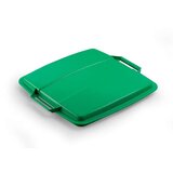  Pokrov za koš durabin 90l oglat DURABLE - ZELEN Cene