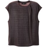 Mango Majica 'XSANDI' temno rjava | Shoptok.si