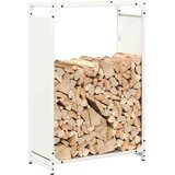  Stalak za drva bijeli 60x28x90 cm Hladno valjani čelik | shoptok.hr