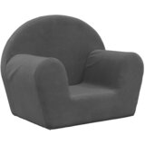 Maison Chic Otroški kavč - Otroški divan - Otroški sedež antracit mehak pliš, (21729729) | Shoptok.si