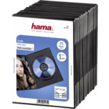 Hama Slim DVD Jewel Case pack of 25, black 51182 | shoptok.hr
