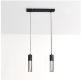  Visilica na sajli MELODY 2xE27/15W/230V crna | Eponuda.com