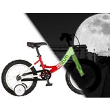  Bicikl 16 neon zuzum-1 crvena bela | Eponuda.com
