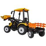 Traktor na akumulator s prikolicom MEGA D68 - žuti | Shoptok.si