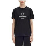 Fred Perry Majice s kratkimi rokavi - Črna Cene