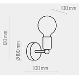  Brilagi - Zidno svetlo OMBORO 1xE27/60W/230V | Eponuda.com