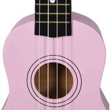 vidaXL otroški ukulele soprano s torbo roza 21" | Shoptok.si
