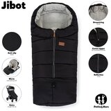 Petite&Mars Footmuff Jibot 3 u 1 zimska vreća za kolica, Charcoal Grey | Eponuda.com