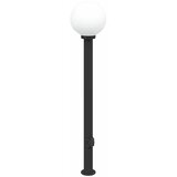 vidaXL Stebriček z vtičnico 120 cm črne barve IP44, (5000297029) Cene