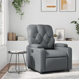 vidaXL počivalnik sivo umetno usnje | Shoptok.si