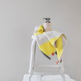 Mette Ditmer Denmark Žuti ručnik od organskog pamuka od frotira 70x133 cm Diagonal – | shoptok.hr