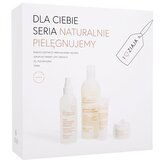 Ziaja Natural Care darilni set krema za obraz Natural Care Intensely Nourishing Day & Night Cream 50 ml + serum za obraz Natural Care Face And Neck Serum 30 ml + tonik za obraz Natural Care Face Toner 200 ml + gel za prhanje Natural Care Shower Gel Refreshing 400 ml za ženske | Shoptok.si