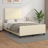  Okvir kreveta bez madraca krem 120x190 cm umjetne kože | shoptok.hr