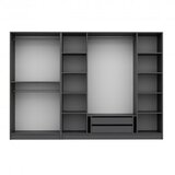 Hanah home Kale 4939 Ormar, 270x190x52cm, Antracit | Eponuda.ba