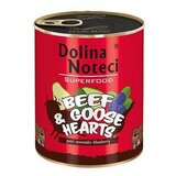DOLINA noteci superfood dog adult goveđa i guščija srca 800g