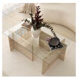 Hanah home Klubska mizica Jeron (Travertin) | Shoptok.si