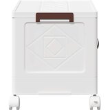  Složiva kutija za pohranu s kotačima 28 L 48,5x29,5x33 cm | shoptok.hr